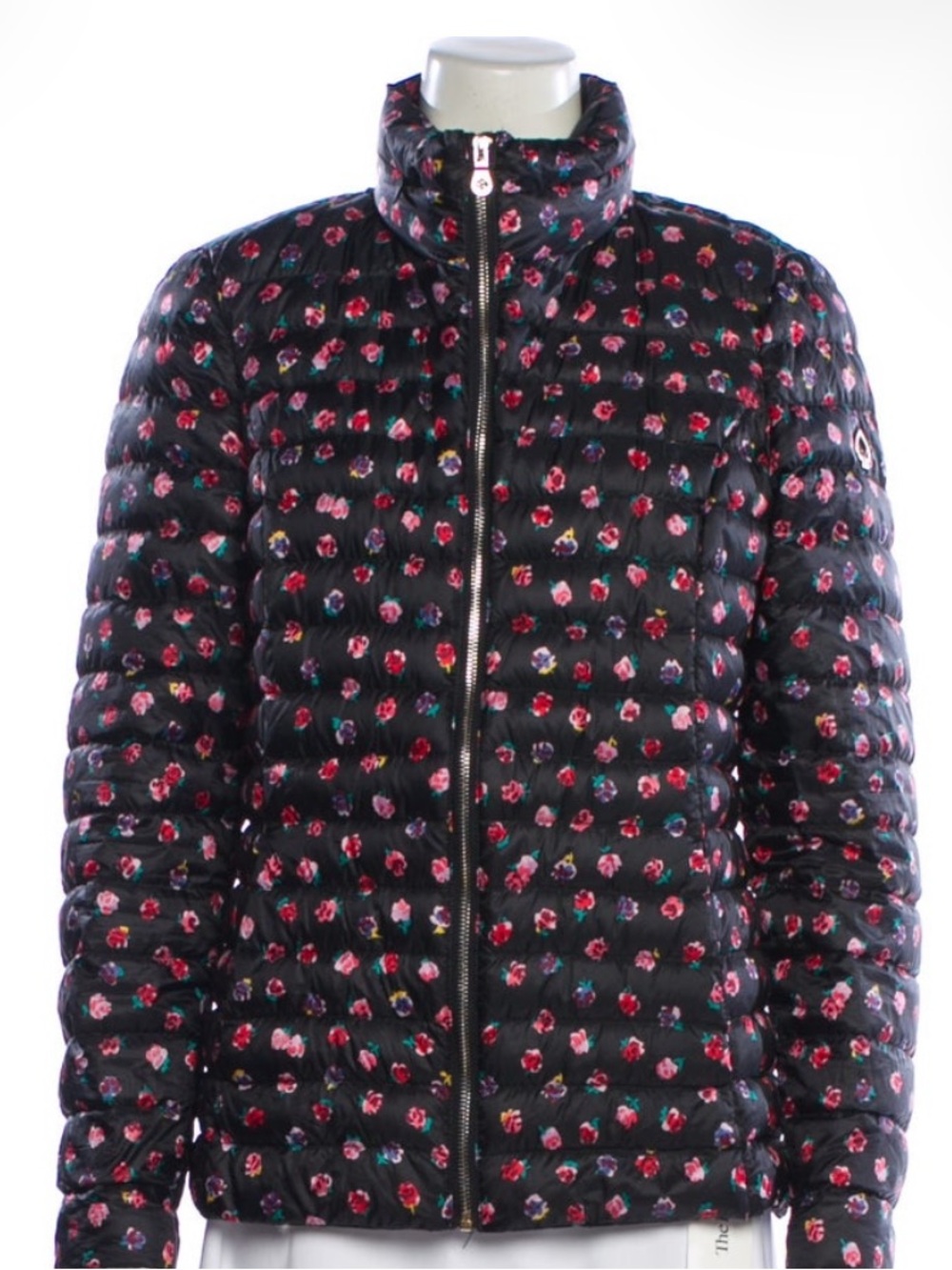 Kate Spade Packable Down Mini Roses Jacket Size M